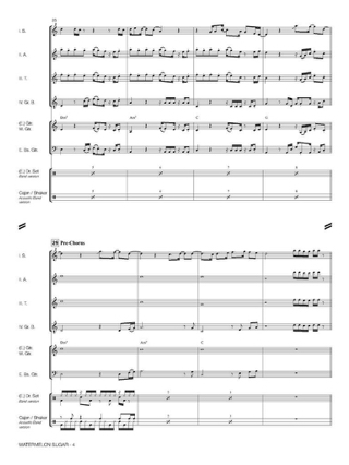 Watermelon Sugar - Partition - Flûte à bec